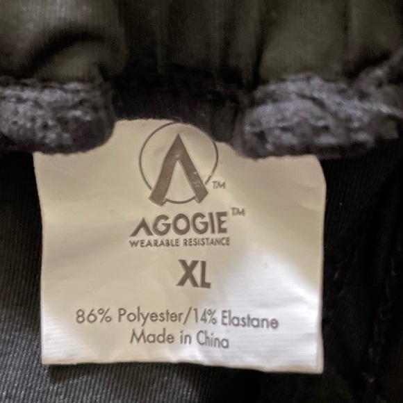 AGOGIE Women's +20 Resistance Black Pants Leggings XL - Picture 7 of 12